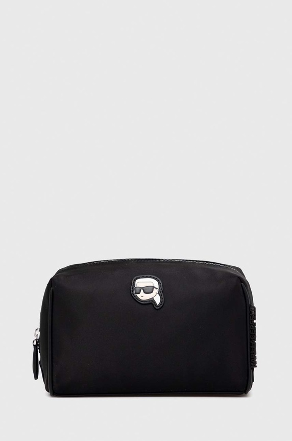 Karl Lagerfeld kosmetyczka Planet friendly czarny 230W3218