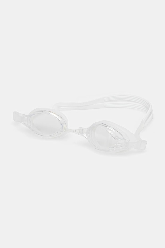 Nike okulary pływackie Chrome biały NESSD127