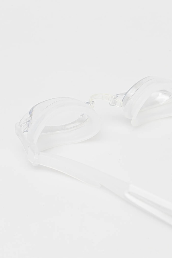 Nike okulary pływackie Chrome NESSD127 biały SS25