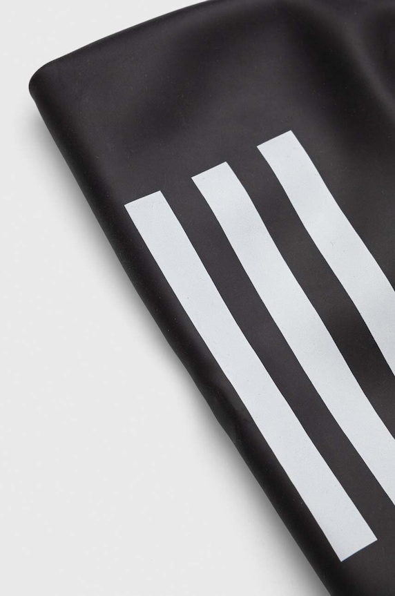 Plavecká čiapka adidas Performance 3-Stripes IA8306 čierna AW23
