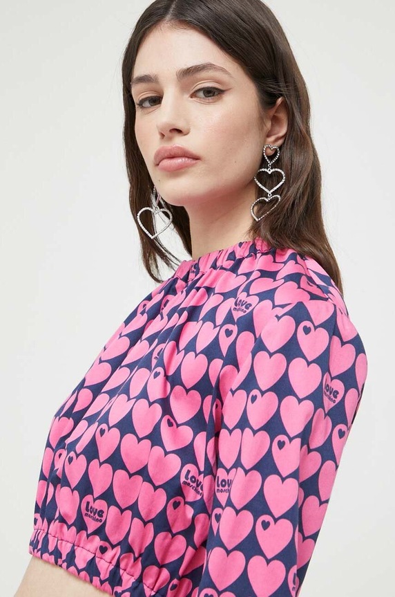 Blúzka Love Moschino ružová W.C.E70.00.S.3957