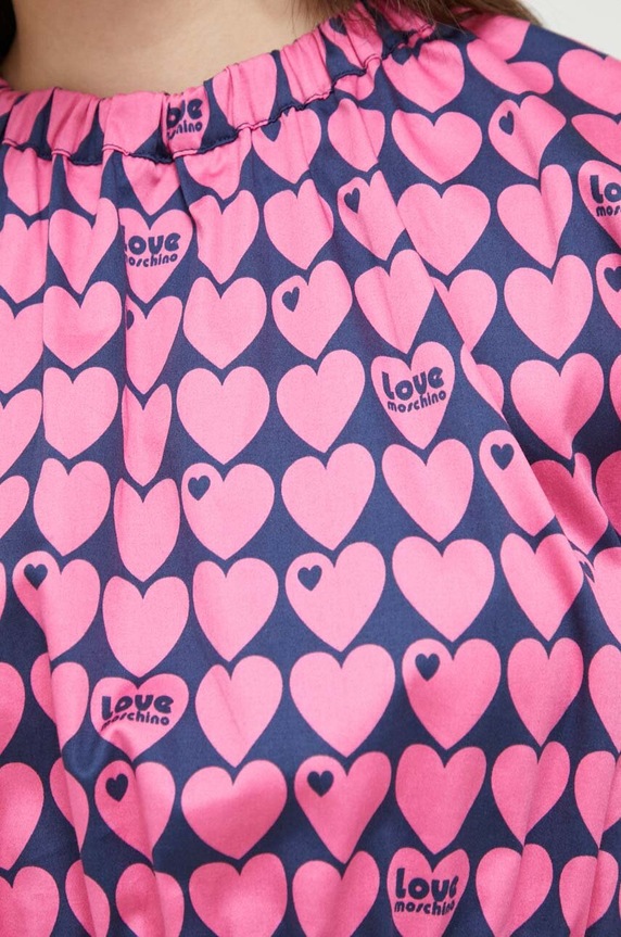 Blúzka Love Moschino W.C.E70.00.S.3957 ružová