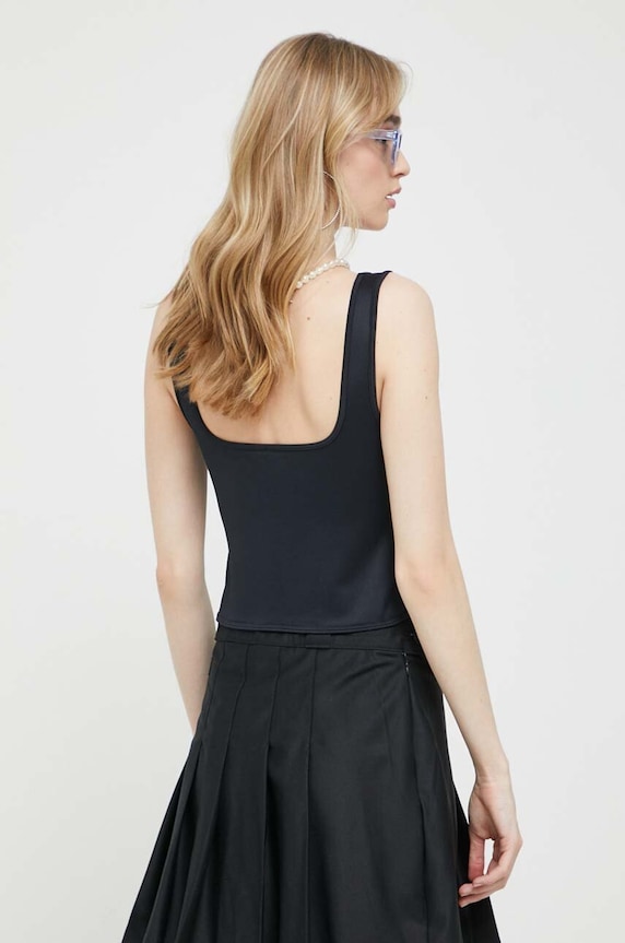 Oblečení Top Abercrombie & Fitch KI139.3173.900 černá