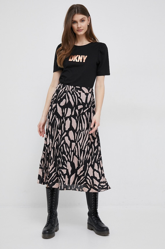 Dkny tricou P3AHSOQX negru SS23