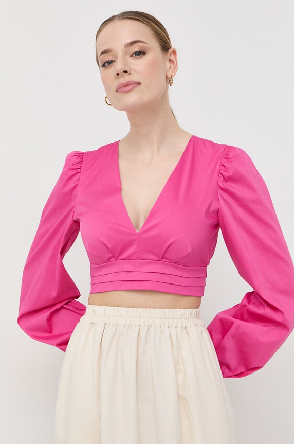 Ruházat Patrizia Pepe felső 2C1448.A23 rózsaszín