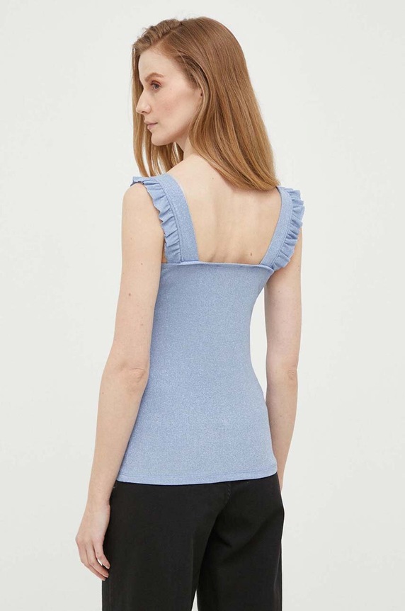 Oblečení Top Artigli AC36255.CELESTE modrá