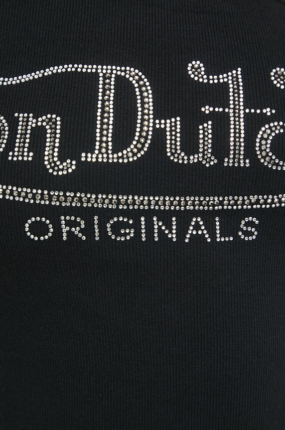 Tričko s dlouhým rukávem Von Dutch 6224026 černá