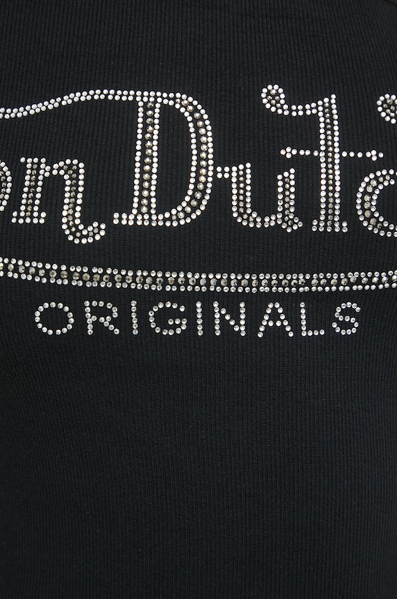 Tričko s dlouhým rukávem Von Dutch 6224026 černá