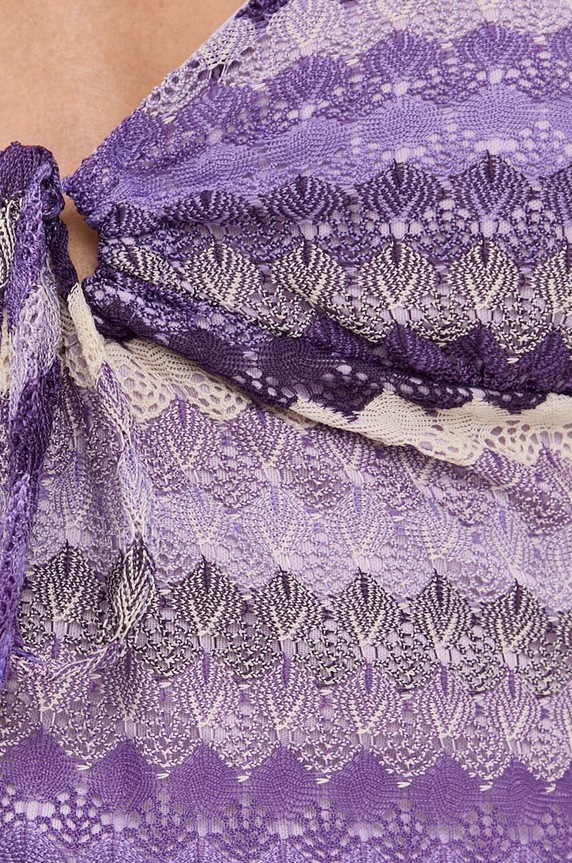 Morgan bluzka BLOOM.VIOLET fioletowy