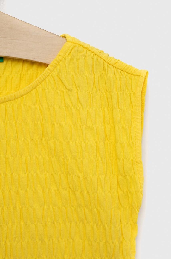 Κοριτσίστικα Μπλουζάκι United Colors of Benetton 33C0CH00X.G.SEASONAL κίτρινο