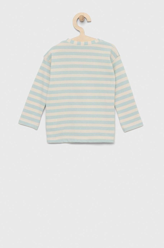 United Colors of Benetton longsleeve niemowlęcy 3POMA102D.W.SEASONAL beżowy SS23