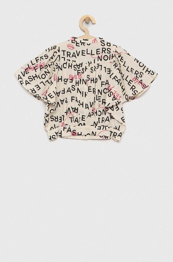 Fete Sisley bluza copii 5ZBVYQ00E.G.SEASONAL bej