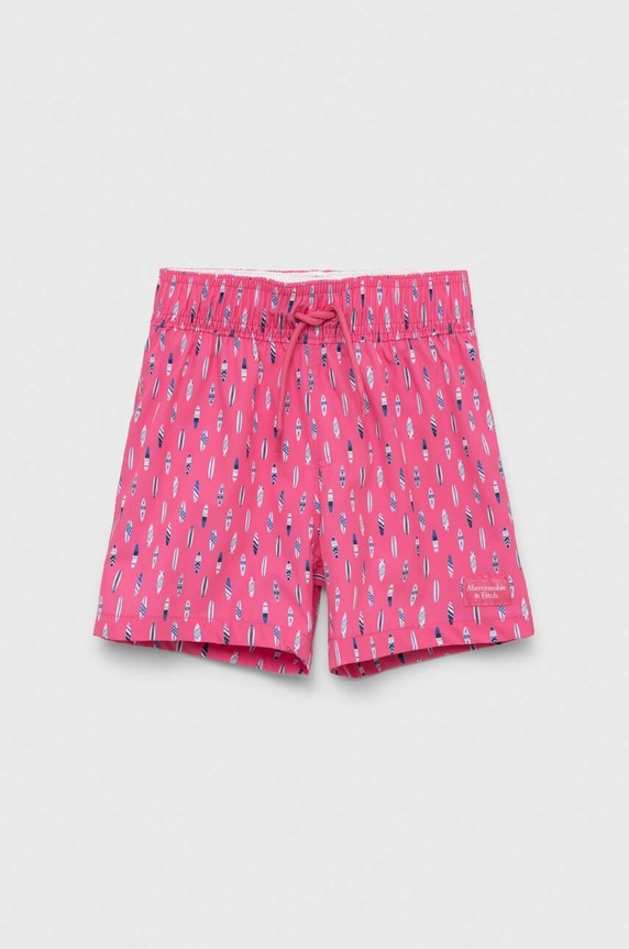 Παιδικό Μαγιό Abercrombie & Fitch ροζ KI233.3035
