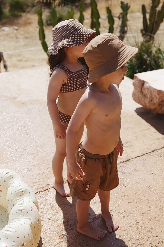 Konges Sløjd szorty kąpielowe dziecięce Produkt niemowlęcy brązowy KS4615