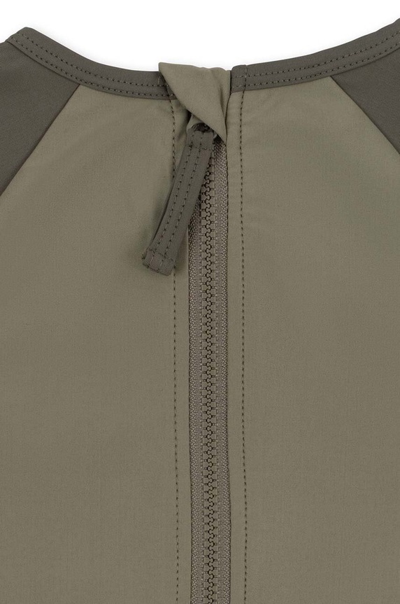 Chłopiec Konges Sløjd longsleeve kąpielowy dziecięcy KS4621 zielony