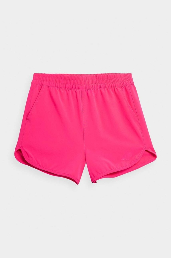 Otroške kratke hlače 4F F032 4FJSS23UBDSF032 vijolična SS23