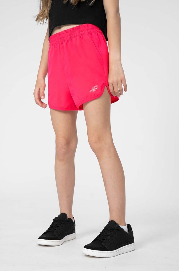 Otroške kratke hlače 4F F032 vijolična 4FJSS23UBDSF032