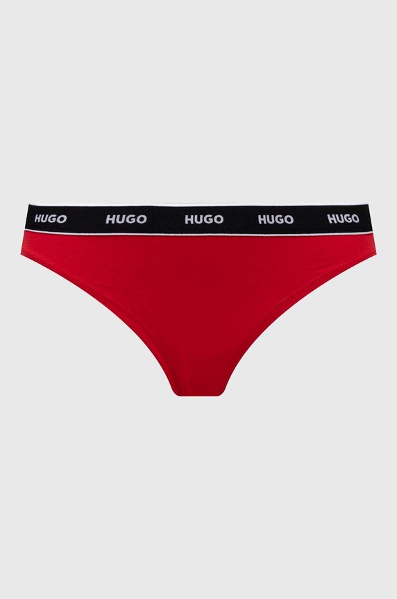 Tanga HUGO 3-pack červená 50480150