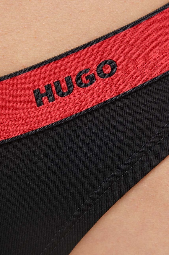 Abbigliamento HUGO perizoma pacco da 3 50480150 nero