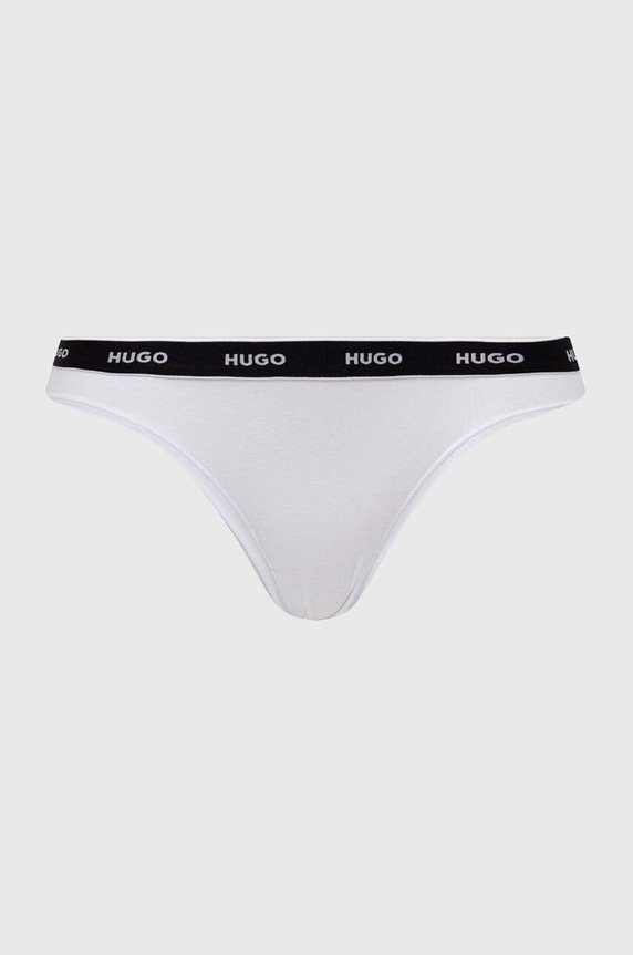 Nohavičky HUGO 3-pak čierna 50480157