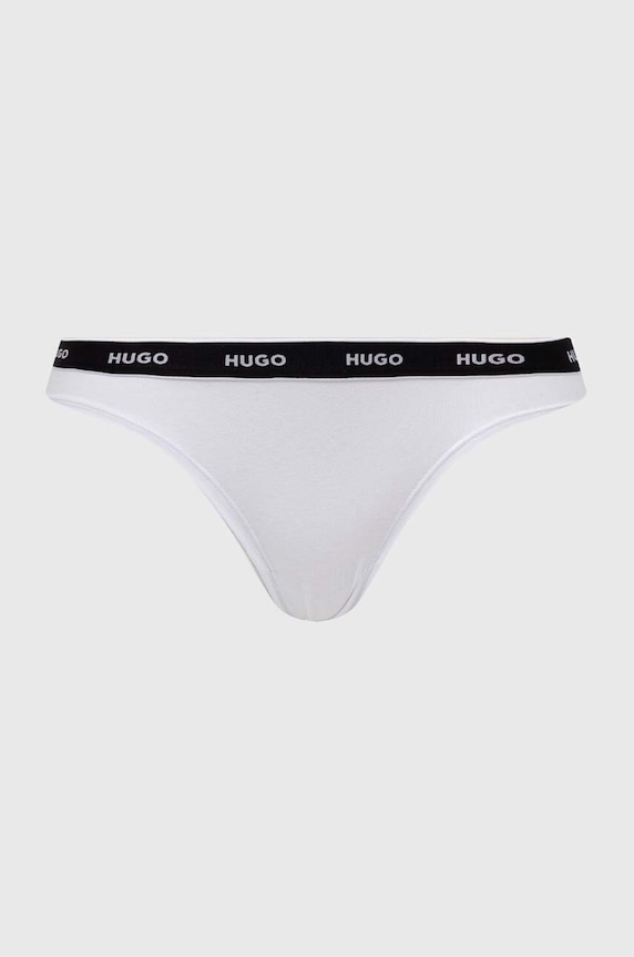 Nohavičky HUGO 3-pak čierna 50480157