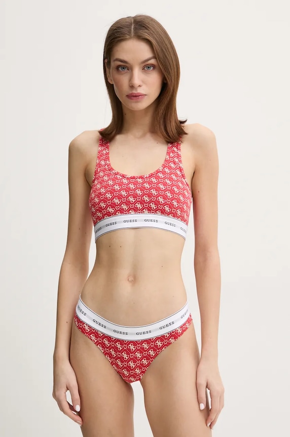 Podprsenka Guess CARRIE O97C01.KBOE1 červená AW25