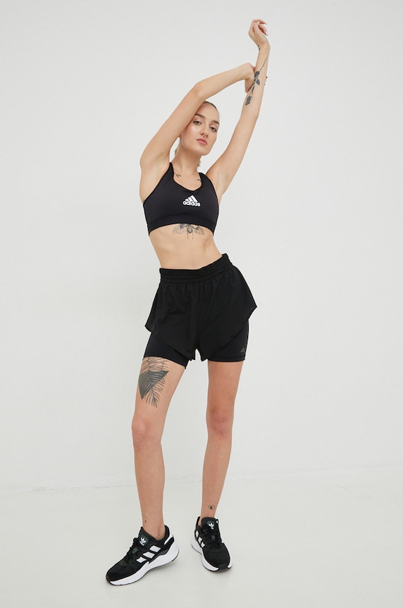 Športová podprsenka adidas Performance PowerReact HT5016 čierna SS23