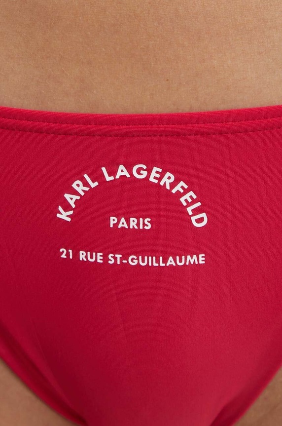 Karl Lagerfeld chiloti de baie roz 230W2216