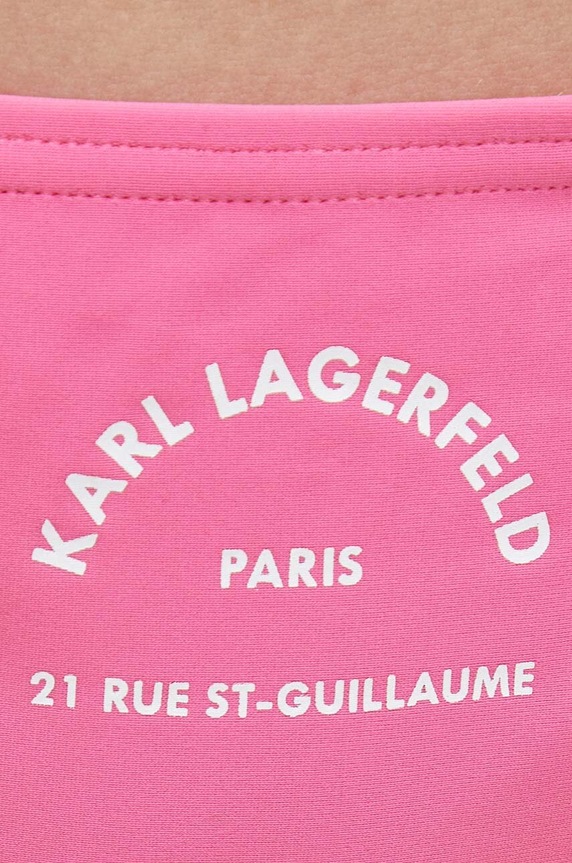 Μαγιό σλιπ μπικίνι Karl Lagerfeld ροζ 230W2216