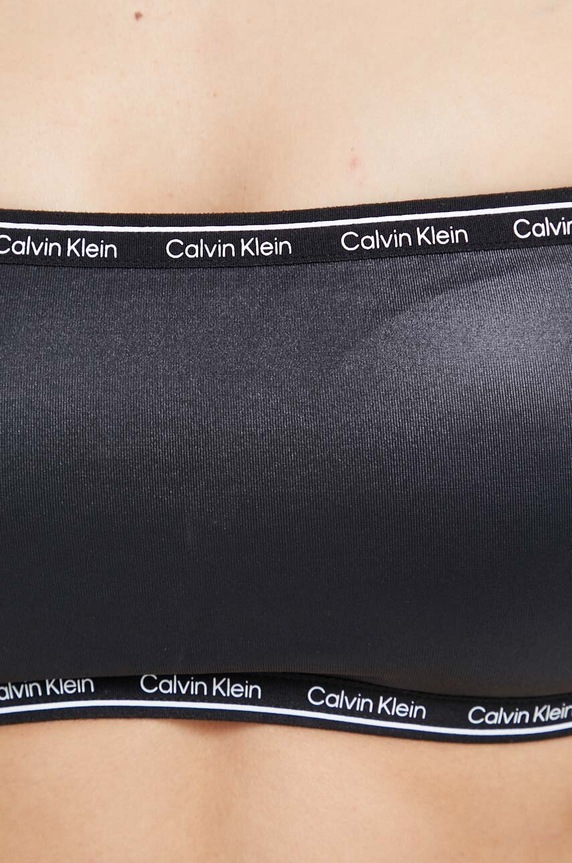 Calvin Klein biustonosz kąpielowy czarny KW0KW01980.PPYX