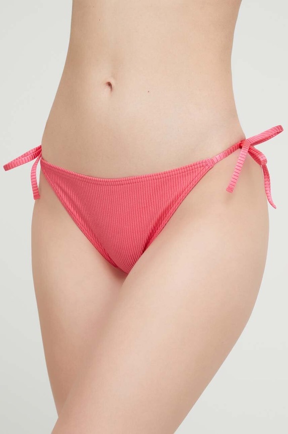 Calvin Klein figi kąpielowe aplikacja fioletowy KW0KW01985.PPYX