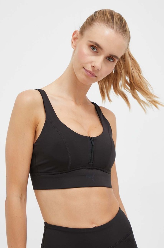 Športni modrček Puma Eversculpt Uplift Trening črna 523264