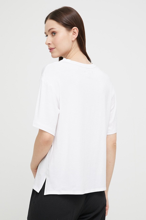 Ρούχα Μπλουζάκι πιτζάμας DKNY YI2422629 λευκό