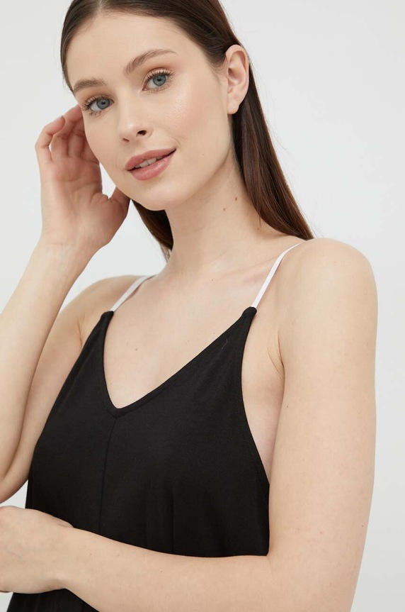Πουκάμισο πιτζάμας DKNY μαύρο YI2222635