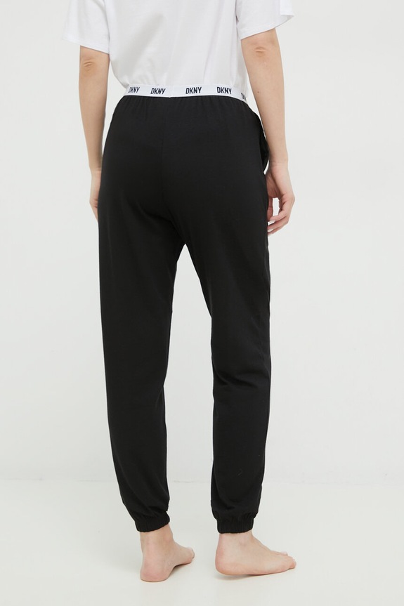Ρούχα Παντελόνι πιτζάμας DKNY YI2822635 μαύρο