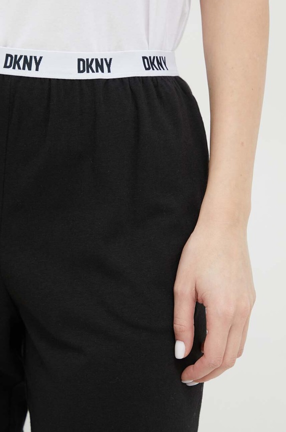 Παντελόνι πιτζάμας DKNY μαύρο YI2822635