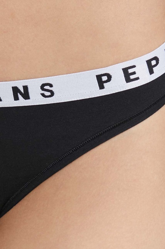 Abbigliamento Pepe Jeans infradito PLU10920.999 nero