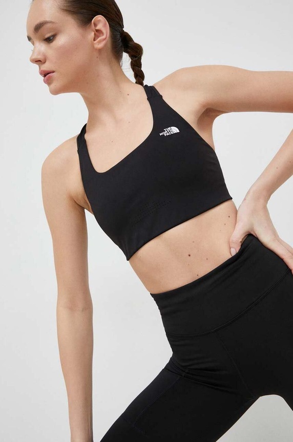 Sportski grudnjak The North Face Movmynt mekana crna NF0A7QB9JK31