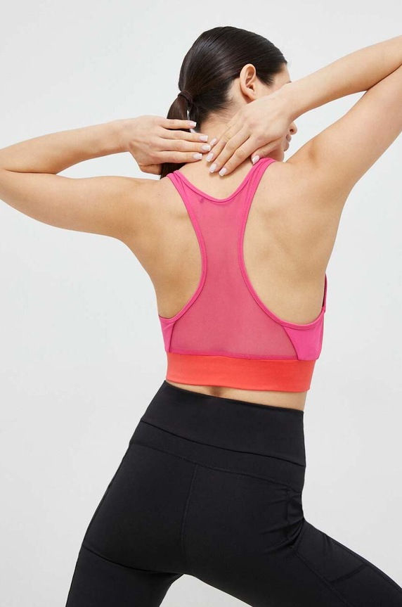 Fila sutien sport Revere moale roz FAW0366