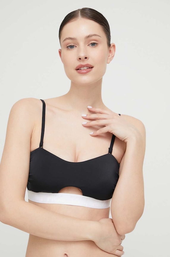Fila costum de baie din două piese FAW0476 negru SS24