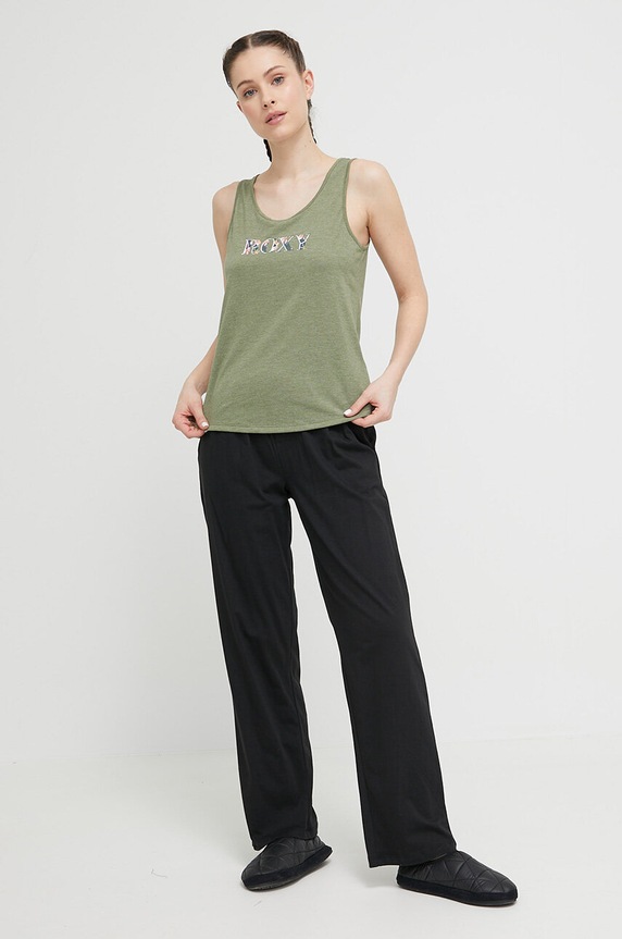 Roxy top ERJZT05475 zielony SS23