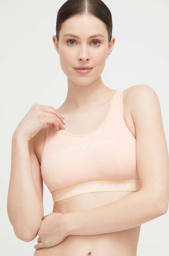 Emporio Armani Underwear biustonosz dzianina różowy 164403.3R227