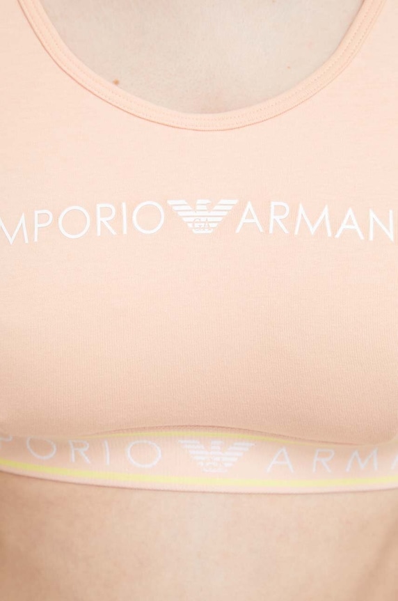 Odzież Emporio Armani Underwear biustonosz 164403.3R227 różowy