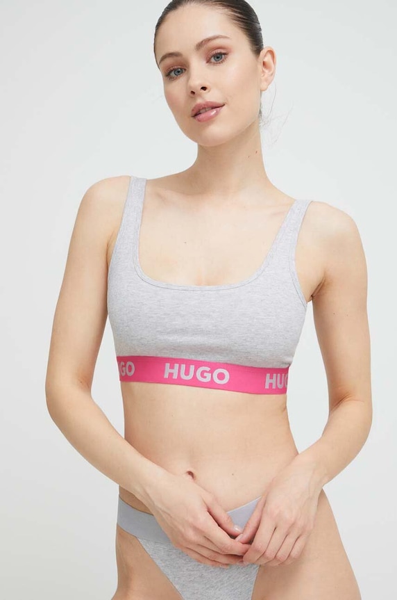 Îmbrăcăminte HUGO tanga STRING RED LABEL 50492326 gri