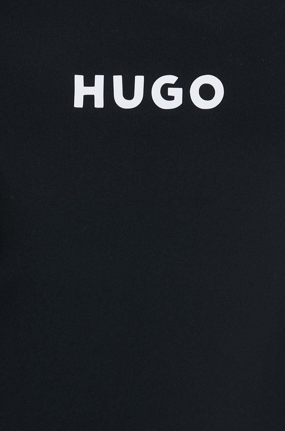 HUGO jednoczęściowy strój kąpielowy czarny 50492422