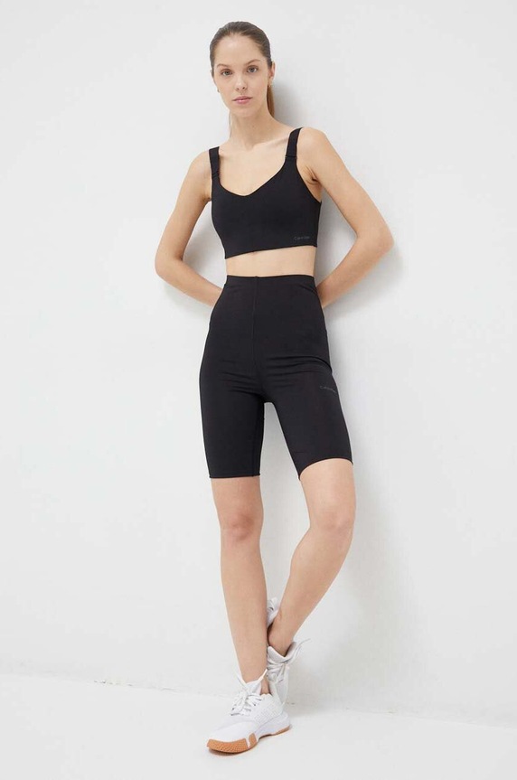 Calvin Klein Performance biustonosz sportowy Essentials 00GWS3K111 czarny SS23
