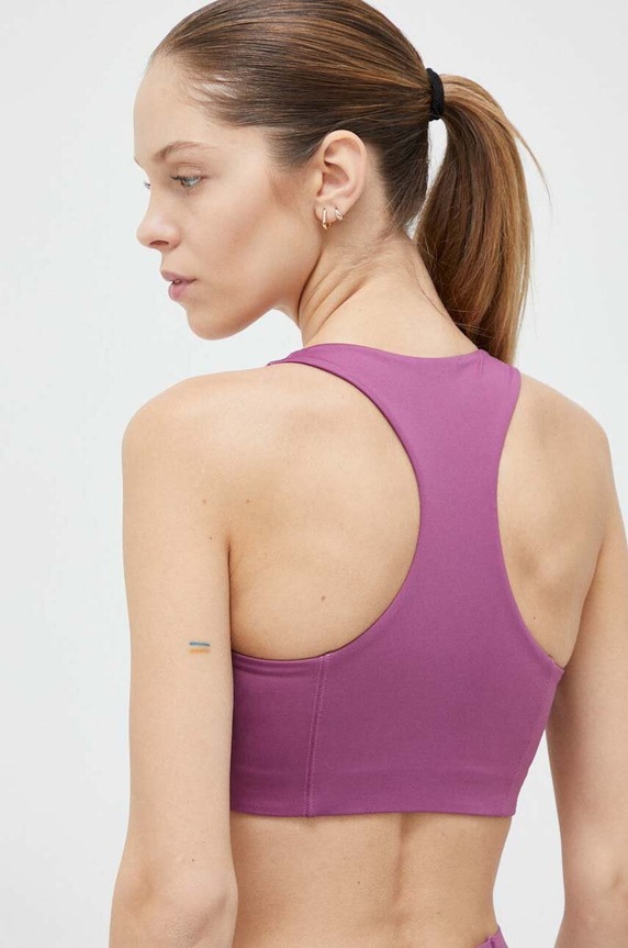 Odzież Calvin Klein Performance biustonosz sportowy Essentials 00GWS3K119 fioletowy
