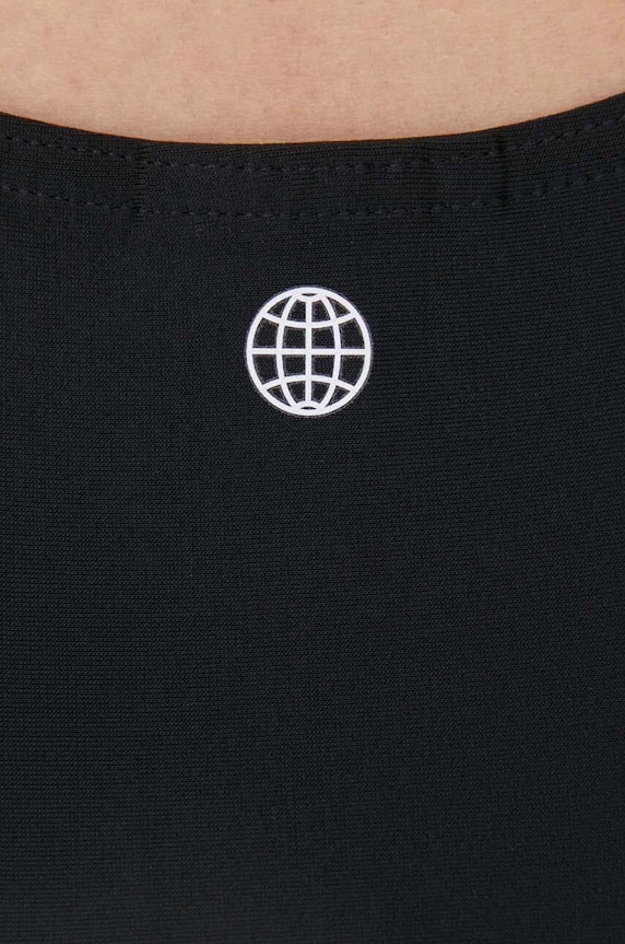 adidas Performance costum de baie dintr-o bucată 3-Stripes negru IB5986