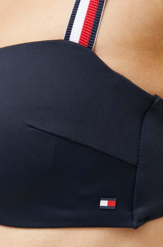 Odzież Tommy Hilfiger biustonosz kąpielowy UW0UW04102.PPYX granatowy