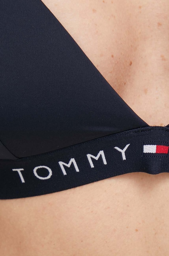 Bikini top Tommy Hilfiger σκούρο μπλε UW0UW04109.PPYX